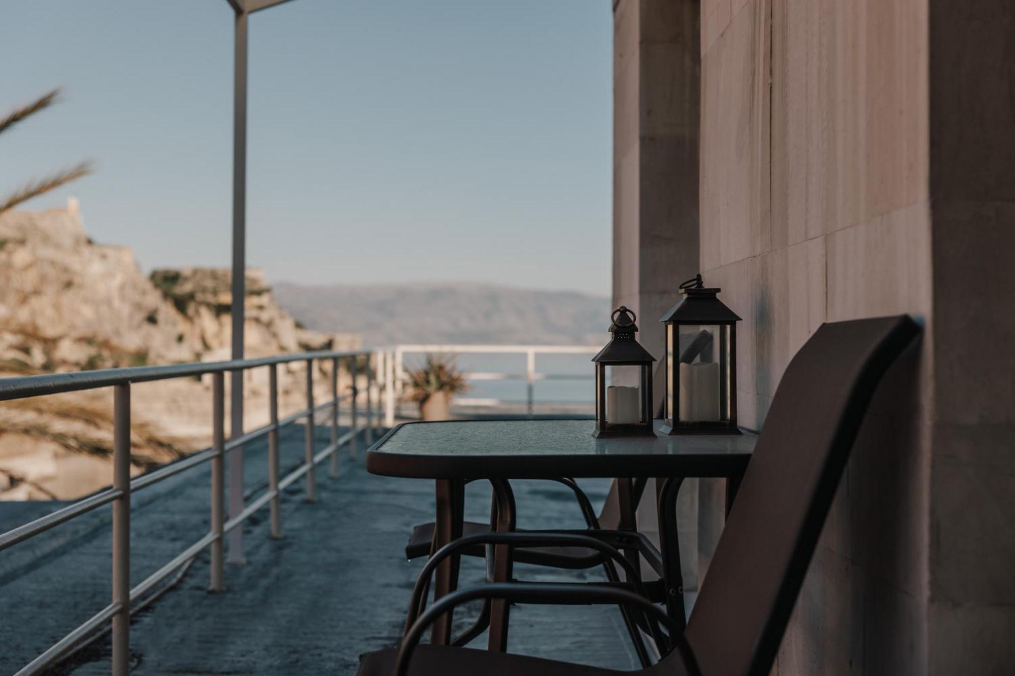 Old Fortress View Roof Top Apartment By Konnect Corfu  Exterior foto