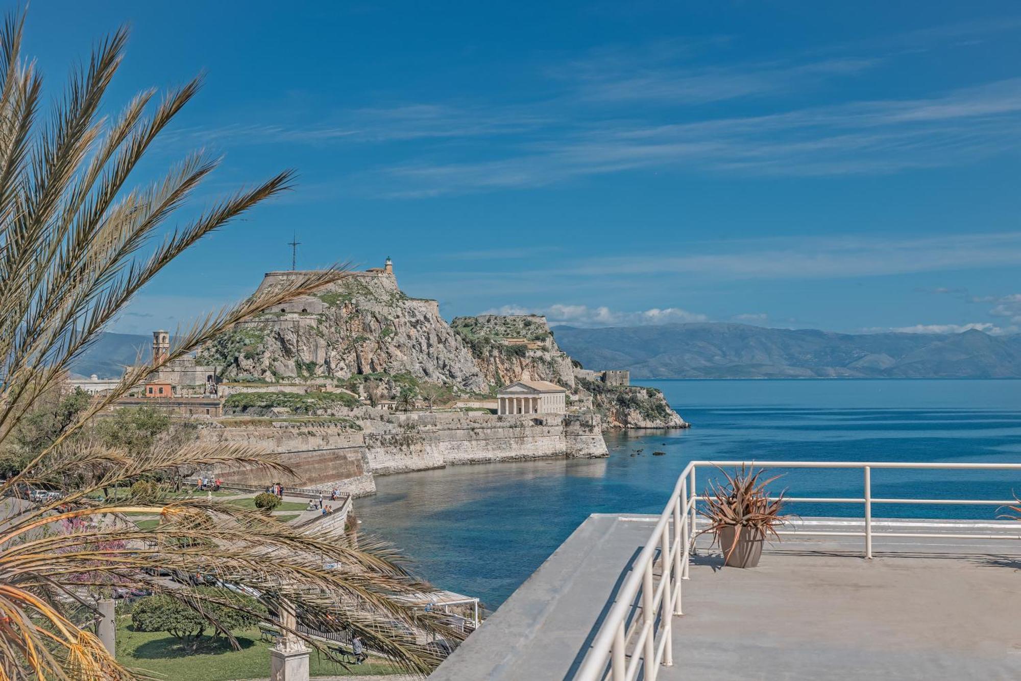Old Fortress View Roof Top Apartment By Konnect Corfu  Exterior foto